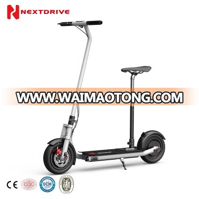 36V Lithhium Battery 10 Inch Scooter Foldable With Seat