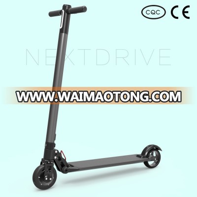 NEXTDRIVE Carbon fiber foldable two wheel electric scooter